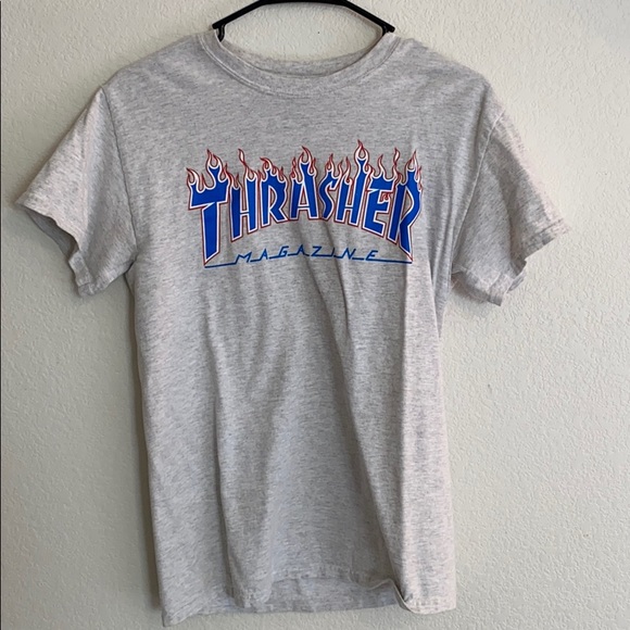 gray thrasher shirt